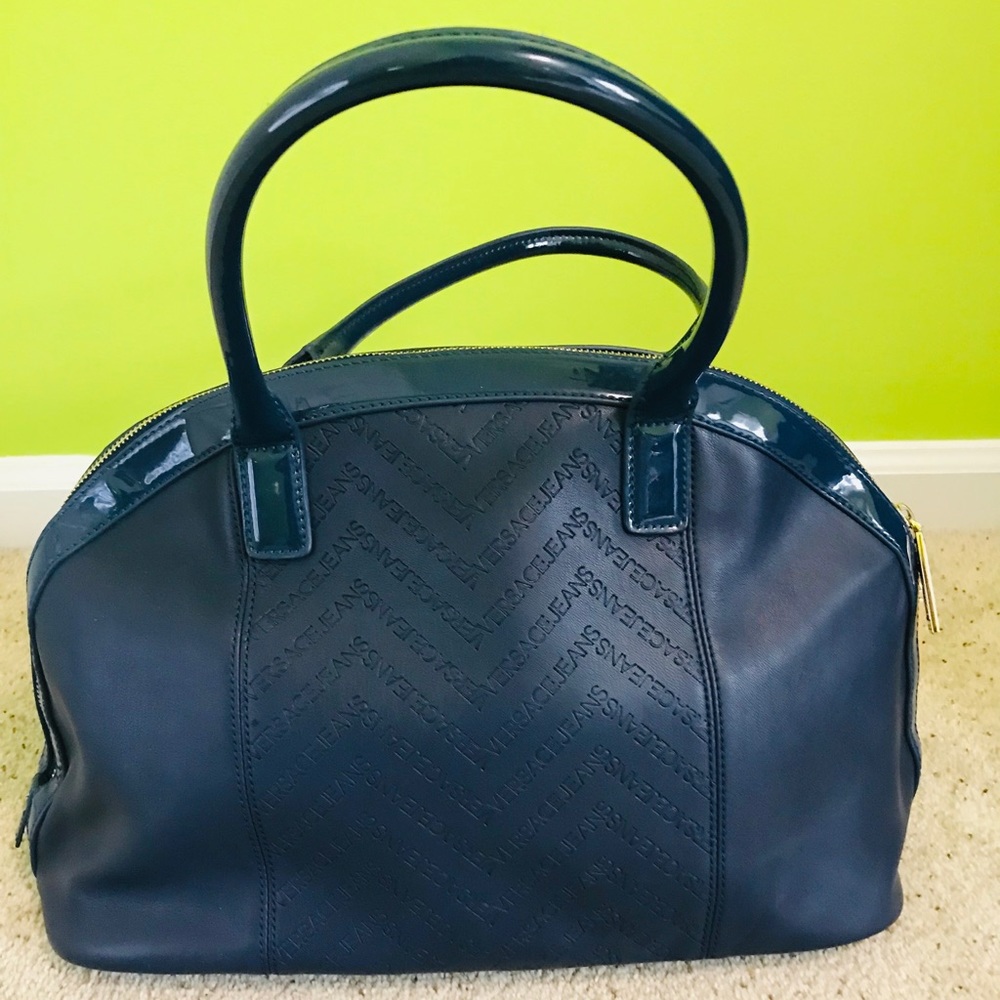 Authentic Versace Blue Handbag - image 2